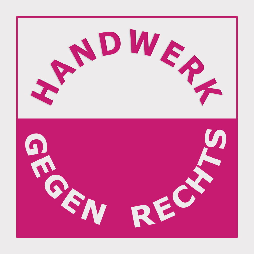 Logo: Handwerk gegen Rechts